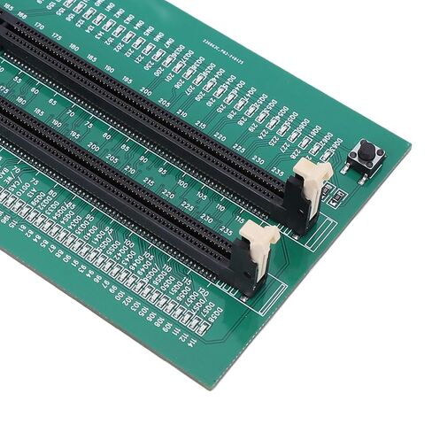 بطاقة تشخيص ذاكرة الكمبيوتر Ddr3 | أداة اختبار LED بفتحة مزدوجة، مدقق سريع مدعوم من TypeC لفنيي الكمبيوتر المكتبي in Kuwait