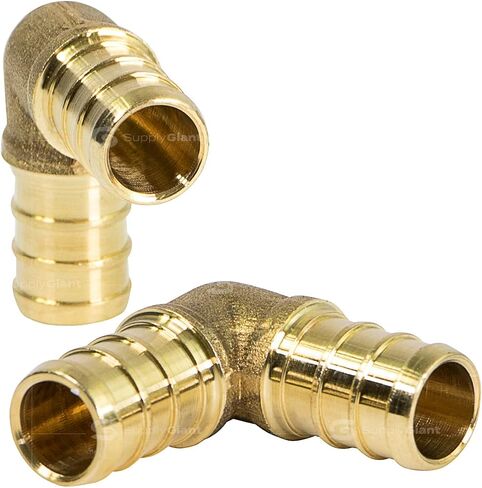 1-1/4 ''PEX 90 درجة الكوع تركيب الأنابيب الشائكة، النحاس (10 حزمة) in Kuwait