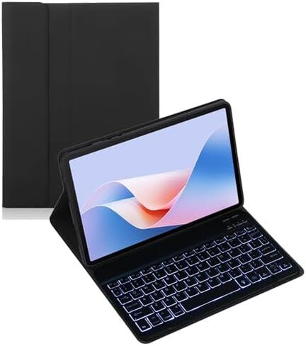 Keyboard Case for iPad mini 2/3/4 9.7-inch Tablet,Wireless Keyboard Multi Angle Bracket Protective Cover and Mouse,PU Soft Silicon Border (Black,Normal & Mouse) in Kuwait