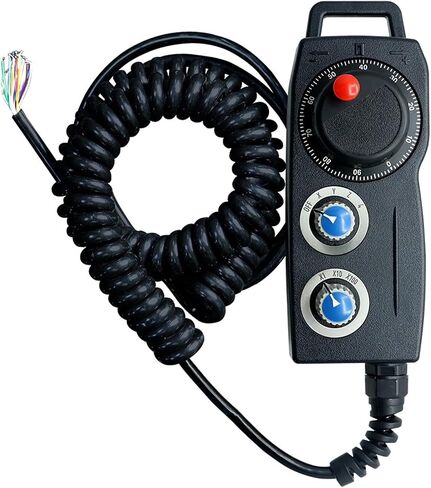 Manual Pulse Generator 4 / 6 Axis YZK9 MPG Pendant Handwheel 5V 5V-24V Controller in Kuwait