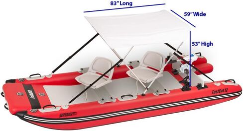مظلة Sea Eagle Bimini للمطر والشمس للقوارب القابلة للنفخ (مظلة واسعة CPW) in Kuwait