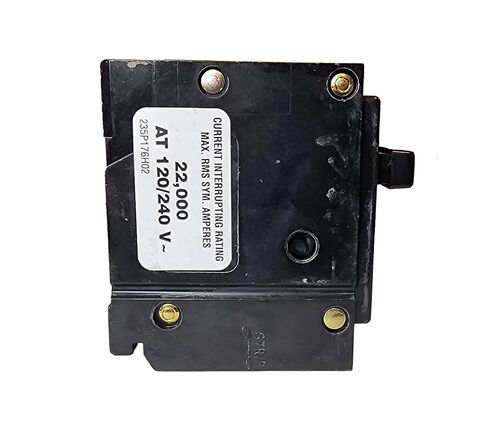 CUTLER HAMMER BRH240 Circuit Breaker, COM. Trip, 40 AMP, 2 Pole, Type BR, 22K, 120/240V in Kuwait