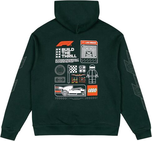 سويت شيرت بغطاء رأس للرجال من LEGO x F1 in Kuwait