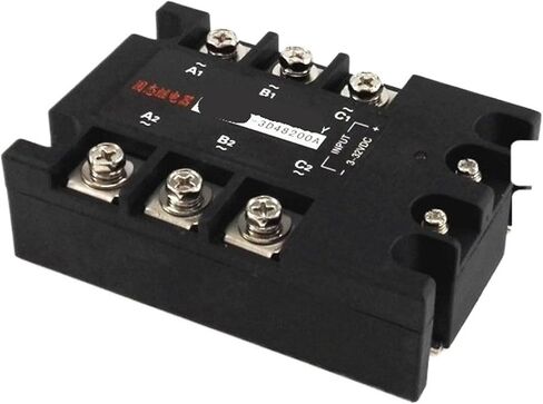 Three-Phase Solid State Relay 200A 3-32VDC Control DC AC in Kuwait