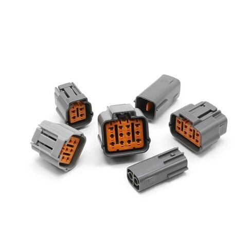 5/10/100 Sets 6195-0003 Type 2Pautomotive Waterproof Connector Fog lamp Plug Male Female Terminal 100 in Kuwait