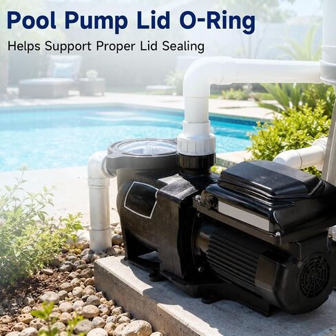 3 عبوات من غطاء المضخة على شكل حرف O OD 5.9 متوافقة مع مضخات Pentair SuperFlo Sta-Rite SuperMax OptiFlo استبدال # 357255 357255Z | هيكل متين من المطاط NBR in Kuwait