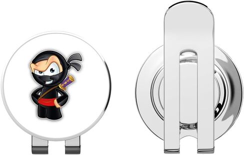 Little Ninja Kid Golf Hat Clip with Magnetic Ball Marker in Kuwait