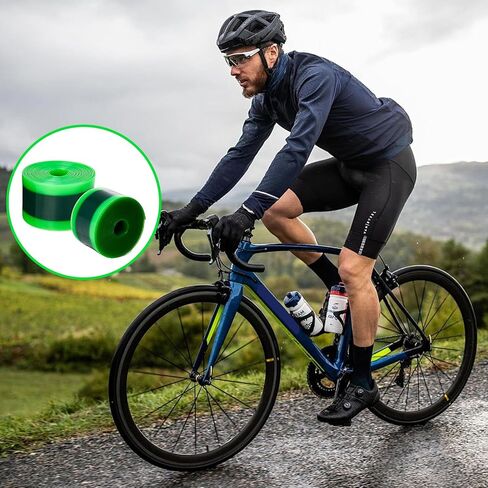 2Pcs Bike Tire Liner TPU BicycleTube Protection Punctures Compatible Bike Tire Tube Guard No Adhesive with 12" 16" 18" 20" 24" 26" 27.5" 29" in Kuwait