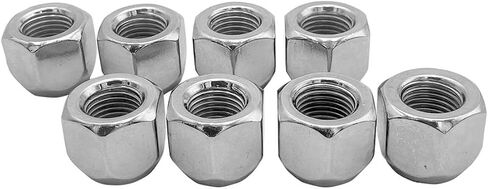 8PCS M12x1.25 Wheel Lug Nuts 19mm Hex Compatible with Yamaha G1 G2 G5 G8 G9 G11 G19 G29 Golf Cart Viking Wolverine 700 850 X2 X4 Kawasaki Mule 2010 2500 4000 4010 Teryx 750 800 in Kuwait