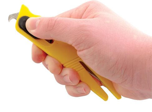 Vestil CUT-D-1 Plastic Double Ended Cutter 5-1/2 In. x 1/4 In. x 1-1/4 In. Yellow in Kuwait