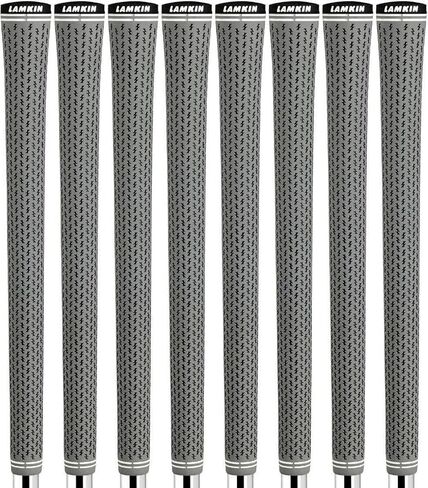 حزمة Lamkin Crossline 360 ​​Gray Standard Grip (مجموعة من 8) in Kuwait