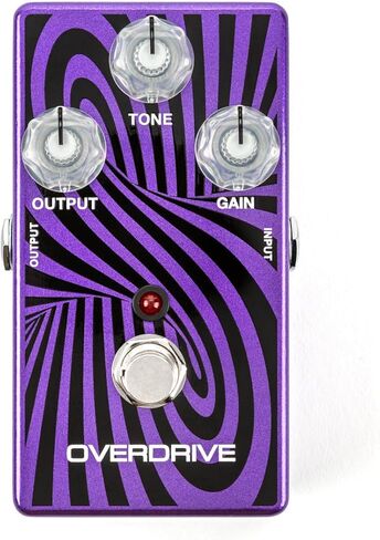 دواسة MXR WA44ZS Wylde Audio Zakk Sabbath Overdrive - إصدار محدود باللون الأرجواني - حزمة مع 2 كابل توصيل و6 قطع من Dunlop in Kuwait