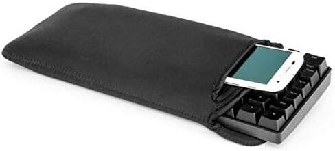 GRIFITI Chiton Slim 10 5" x 10" Neoprene Keyboard Sleeve Cover Extremely Small Keyboards Portable Case & Accesories - Extra Pocket for Cable, Computer Mouse or Gaming Trackpad in Kuwait