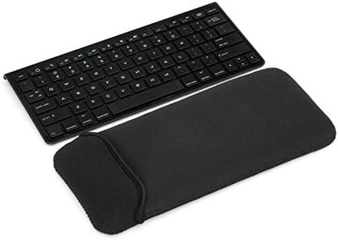 GRIFITI Chiton Slim 10 5" x 10" Neoprene Keyboard Sleeve Cover Extremely Small Keyboards Portable Case & Accesories - Extra Pocket for Cable, Computer Mouse or Gaming Trackpad in Kuwait