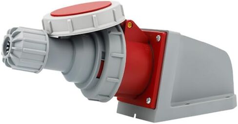 IEC 60309 Waterproof Industrial Connector Plug 4Pin 63A 380V-415V 3P+E 6H IP67 Male Power Connecting for Aviation and Industry in Kuwait