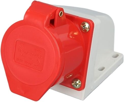 16A IP44 5 Pin 3P+E+N Industrial site Plug sockets 380~415V Male/Female Site Sockets(Lavender) in Kuwait