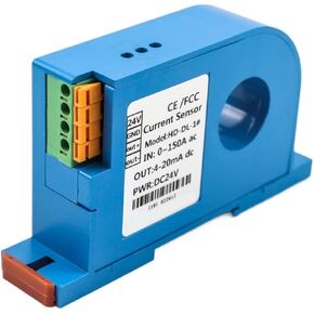 DC Current Sensor Transducers Transmitter 4-20mA(4-20ma,0-150A DC-31MM-DC12-28V) in Saudi Arabia