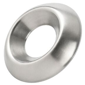 100 PCs #12 Countersunk Finish Washers, 304 Stainless Steel Cup Washers for Flat and Oval Head Screws Silver Pack in Kuwait