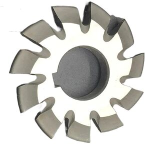 HSS Gear Mill Cutters 1PCS M0.5 M0.75 M1 M1.25 M1.5 M2 M2.5 M3 M4 M5-M10 Modulus PA20 Degrees NO.1-NO.8 HSS Gear Milling Cuttering Gear Cutting Tools(NO.5,M4.5) in Saudi Arabia