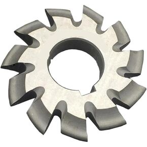 HSS Gear Mill Cutters 1PCS M0.5 M0.75 M1 M1.25 M1.5 M2 M2.5 M3 M4 M5-M10 Modulus PA20 Degrees NO.1-NO.8 HSS Gear Milling Cuttering Gear Cutting Tools(M5x30,NO.2) in Saudi Arabia