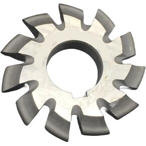 HSS Gear Mill Cutters Gear Milling Cuttering Disc Module M1 1.5 2 2.5 3 4 5 6 8 10 for Spur and Cylindrical Gears 20 Degree Pressure Angle(BSPT 1 1/2,M0.8) in Saudi Arabia