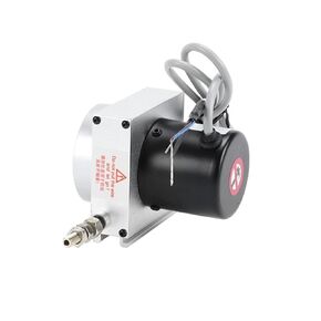 1PCS Range Draw Wire Displacement Sensor Pull Rope Potentiometer Linear Position Measurement WPS-S(4-20mA 2 Wires,2000mm) in Saudi Arabia