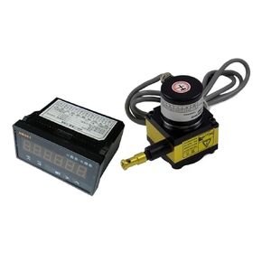 1PCS Length Measuring Counter Meter with 6 Digit Indicator Wheel Encoder Draw Wire Displacement Sensor(GHW38) in Saudi Arabia