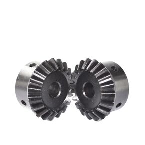 Bevel Gear 1M25T Hole Diameter 6/8/10/12mm Conical 90 Degrees 45#Steel 1:1(8pcs,1M25T 8mm Hole) in Kuwait