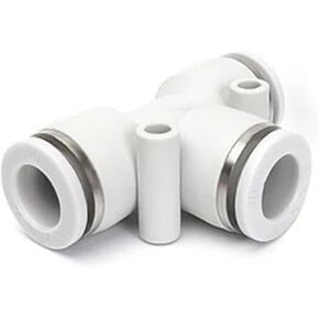 Pneumatic Connector Hose Pipe Water 4mm/6mm/8mm/10mm/12mm/14mm/16mm PE Joint 1Pcs(8mm) in Kuwait