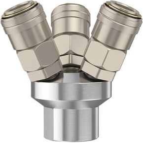 Quick Connector C Self-locking Round Two/Tee; Tee Internal Thread 2F+ Ball Valve in Saudi Arabia