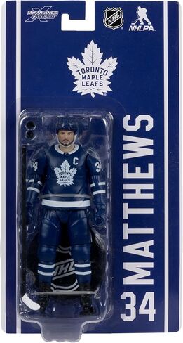McFarlane Toys- NHL Auston Matthews (Toronto Maple Leafs) 6in Action Figure McFarlane's SportsPicks in Kuwait