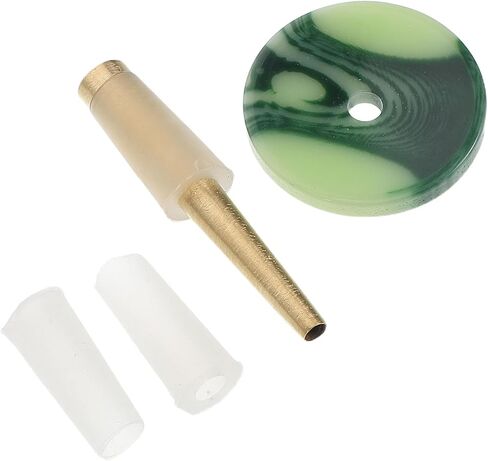 Ciieeo Brass Suona Core Replacement with Wind Instrument Repair Supplies Seamless Welding Core Set 1 and 2 Rubber Sleeves for Wind Instrument Maintenance in Kuwait