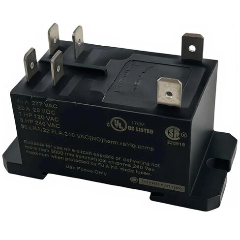 حزمة واحدة من مرحل الطاقة RPF2AP7، ملف 230VAC، 30A 250/277VAC، DPST-NO 2NO، توصيل سريع 6 علامات تبويب، حامل DIN للسكك الحديدية/اللوحة، مرحل التحكم الصناعي المتوافق مع Schneider Electric Harmony RPF Telemecanique in Kuwait