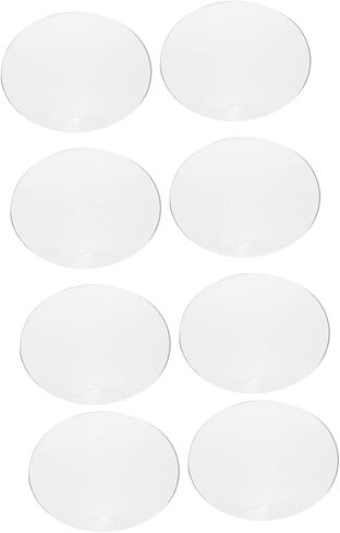 Ciieeo 10pcs Laboratory Watch Glasses High Experiment Tool for Chemical Studies and Safe Beaker Cover Multi Functional Evaporating Dish in Kuwait