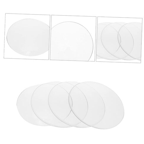 Garneck 10pcs Transparent Laboratory Watch Glasses for Chemical Experiments Evaporating Dish and Versatile Educational Supplies in Kuwait