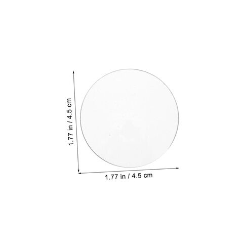 Garneck 10pcs Transparent Laboratory Watch Glasses for Chemical Experiments Evaporating Dish and Versatile Educational Supplies in Kuwait