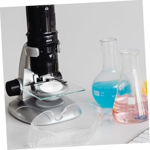 DECHOUS 10-Piece Laboratory Watch Glass Set 45mm Thickened Covers for Chemical Experiments Smooth Edges for Teaching and Glass Beakers in Kuwait