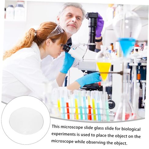 10pcs Laboratory Watch Glass Chemical Experiment Dish for School Use Transparent Glass for Evaporation Beaker Cover Sturdy Design for Reliable Experiments in Kuwait