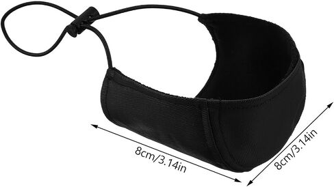 Sewroro 2pcs Driving Shoe Heel Protector Wear-resistant Shoe Cover Brake Throttle Foot Heel Protection for Car Driving (black) in Kuwait
