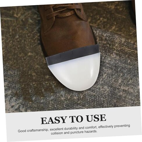 4pcs Safety Shoes Toe Caps Plastic Toe Guards Smash Puncture Ergonomic Design Easy to Clean in Kuwait