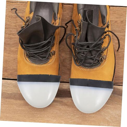 4pcs Safety Shoes Toe Caps Plastic Toe Guards Smash Puncture Ergonomic Design Easy to Clean in Kuwait