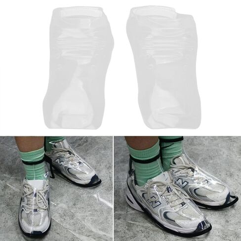 1 Pair Barber Shoes Cover Silicone Salon Hairdressing Haircut Shoe Cover Protector for Hair Stylist in Kuwait