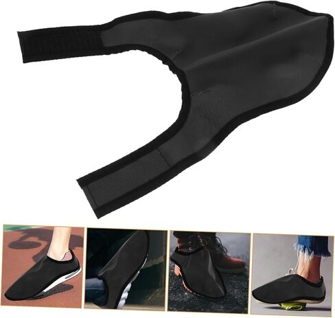 FRCOLOR Barber Shoes Covers Skid Resistant Reusable Hair Stylist Shoe Protectors Breakage Comfortable for Hair Cutting Salon Use in Kuwait