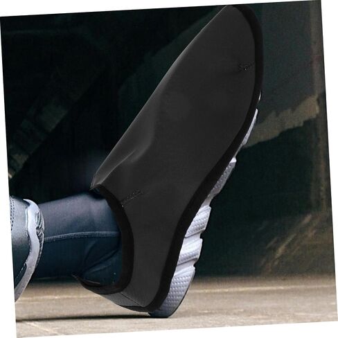 FRCOLOR Barber Shoes Covers Skid Resistant Reusable Hair Stylist Shoe Protectors Breakage Comfortable for Hair Cutting Salon Use in Kuwait
