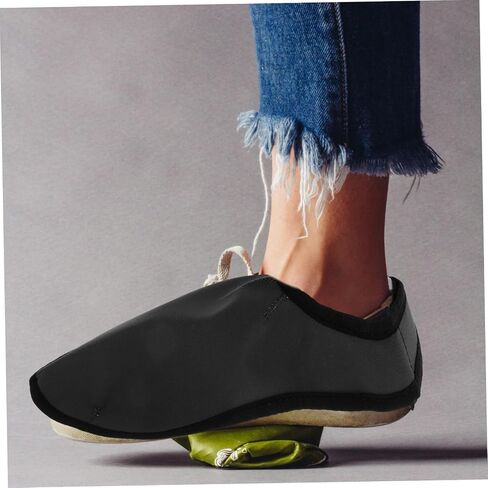 FRCOLOR Barber Shoes Covers Skid Resistant Reusable Hair Stylist Shoe Protectors Breakage Comfortable for Hair Cutting Salon Use in Kuwait