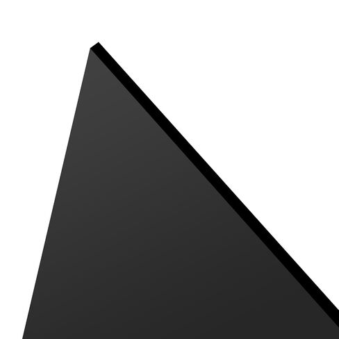 SHEUTSAN 6 Pack Black Acrylic Sheet, 15.6 x 11.8 x 1/8 Inch Plastic Acrylic Board for Home Decor, Handcraft, Painting in Kuwait