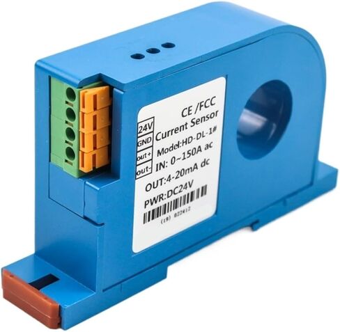 DC Current Sensor Transducers Transmitter 4-20mA(4-20ma,0-150A DC-31MM-DC12-28V) in Saudi Arabia