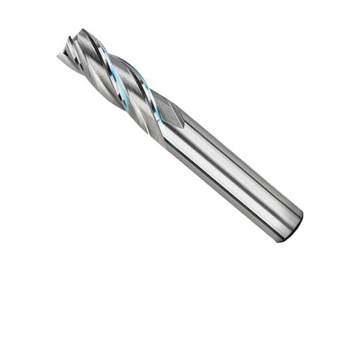 End Mills High Precision HSS Metal Cutter Co8 Cobalt D1-32mm 2 3 4 Flutes Teeth Aluminum Milling Tool Seater Router Bit(6.35mm,3 Flutes-HSS) in Saudi Arabia