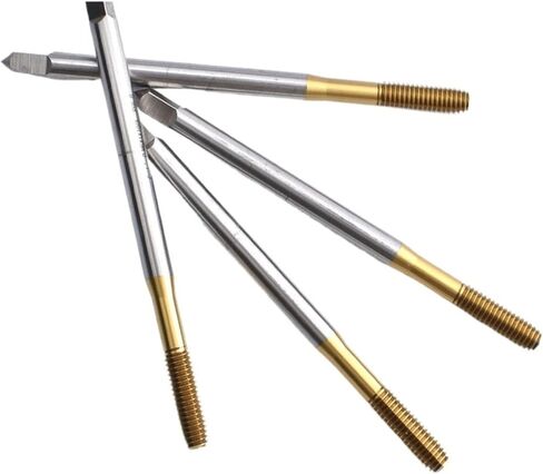 HSSE-M42 ساق طويلة 100 مم مع صنبور تشكيل القصدير M1.4 M1.6 M2 M2.5 M2.6 M3 M3.5 M4-M6 M8 M10 M12 صنابير لولبية الماكينة (M3X0.5X100L 1 قطعة) in Kuwait
