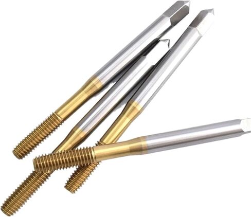 1PC HSSE-M42 JIS Standard Long Shank 80L 100L 120L 150L Roll Forming Tap M1.6 M2 M3-M5 M6 M8 Machine Screw Thread Taps(TIN Coating,M4X0.7X150L) in Saudi Arabia